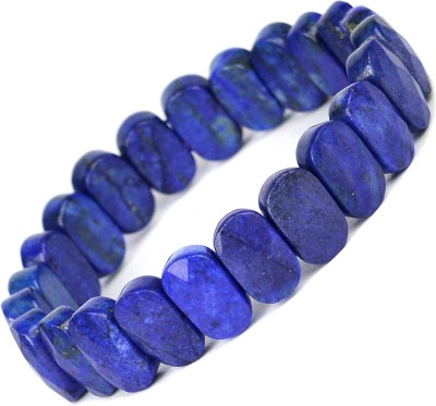 CRYSTU Lapiz Lazuli, Stone, Crystal Beads Bracelet