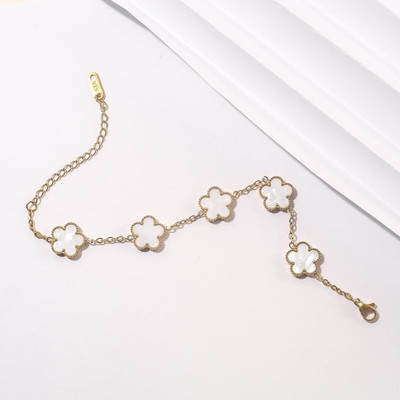 Gleve Stainless Steel Gold-plated Bracelet