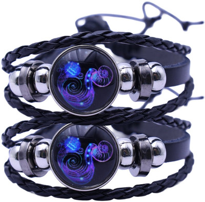 BHAGYA G Leather Bracelet(Pack of 2)
