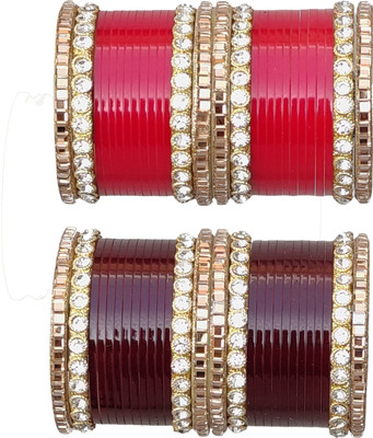 SRKBS Plastic Bangle Set(Pack of 10)