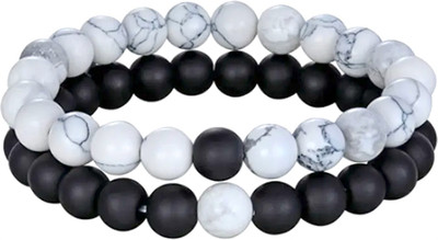 salve Stone Agate Bracelet Set(Pack of 2)