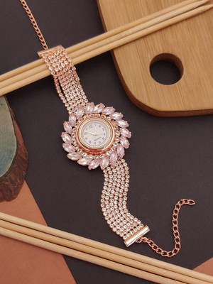 MAME CREATION Metal Diamond Gold-plated Kada
