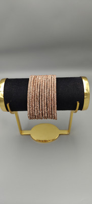 navika bangles Glass Bangle Set(Pack of 12)