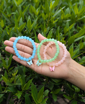 Zipka Crystal Bracelet Set(Pack of 3)