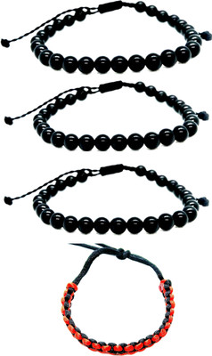 KINGSTYLEIMPEX Mother of Pearl Charm Bracelet(Pack of 4)