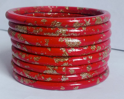 Lahti wala lac Lac Bangle Set(Pack of 8)