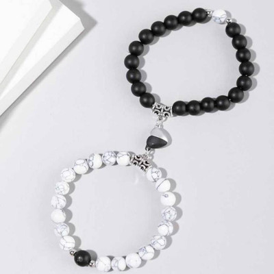 ruby collection Dori, Stainless Steel Silver Bracelet Set