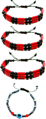 KINGSTYLEIMPEX Dori Charm Bracelet(Pack of 4)