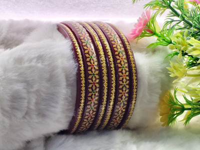 Radheraani Plastic Bangle Set(Pack of 6)