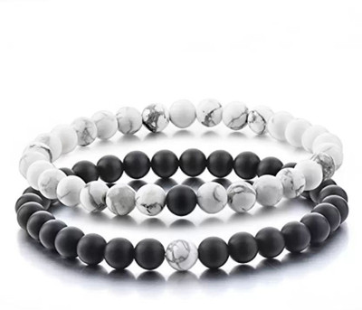 ruby collection Stone, Alloy Bracelet Set(Pack of 2)