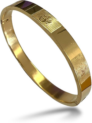 G K ENTERPRISE Alloy Gold-plated Kada
