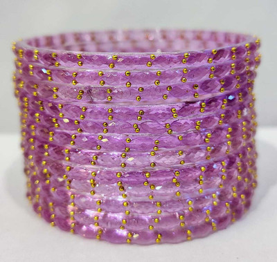 ABC Glass Bangle Set(Pack of 10)