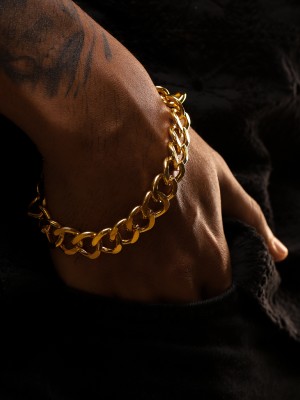 Roadster Alloy Gold-plated Bracelet