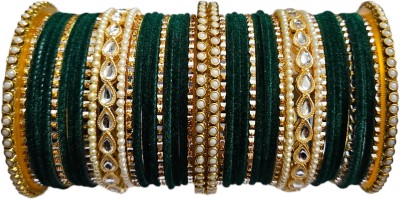 TBK Brass, Alloy Gold-plated Bangle Set(Pack of 46)