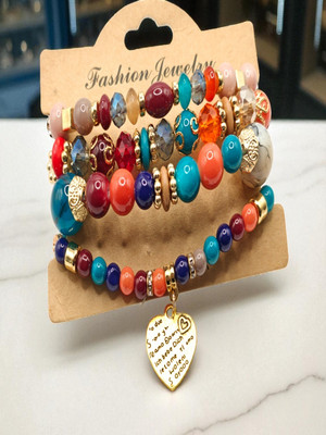 sapraa trends Plastic Bracelet Set(Pack of 4)