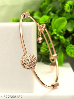 TANAIRA Stainless Steel Gold-plated Bangle