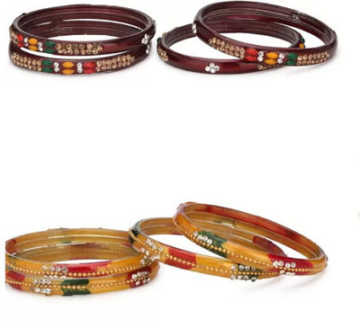 AFAST Glass Kada(Pack of 8)