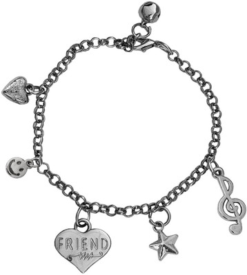 Shiv Jagdamba Stainless Steel Sterling Silver Bracelet