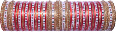 ishika Plastic Cubic Zirconia Bangle Set(Pack of 2)