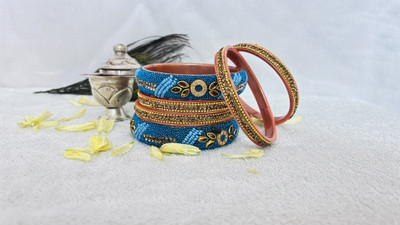 NIHA Plastic Bangle Set(Pack of 6)