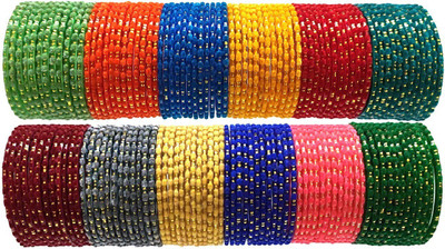 VAKANGAN Glass Bangle Set(Pack of 144)