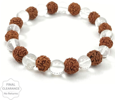 Malas Collection Wood, Crystal Bracelet