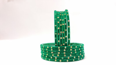 MADHAV ENTERPRISES Glass Bangle Set(Pack of 12)