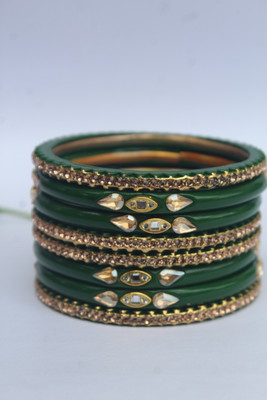 rcl Lac Opal Gold-plated Bangle Set(Pack of 8)