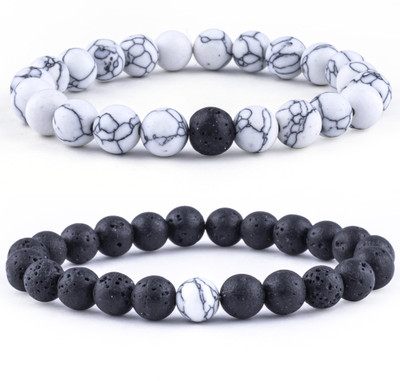 Homeistic Applience Stone Beads, Peridot Bracelet(Pack of 2)
