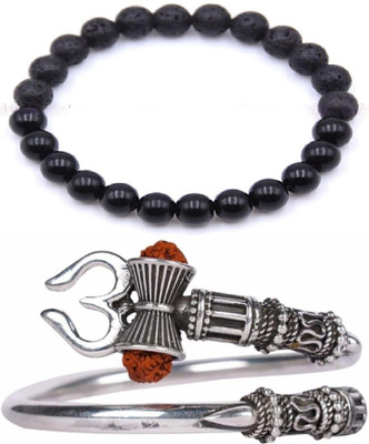 IKONKARR Brass, Stone Bracelet(Pack of 2)