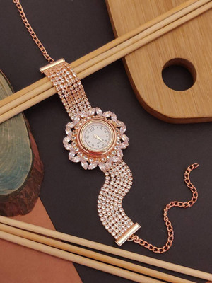 mahi creation Metal Diamond Gold-plated Kada