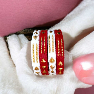 Sajmahal cosmetics Plastic Bangle(Pack of 4)