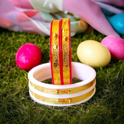 anjanaeshop Plastic Bangle Set(Pack of 4)