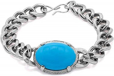 morir Stainless Steel Silver Coated Bracelet