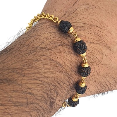 KitaboJi Jewellery Brass, Alloy Beads Gold-plated Bracelet