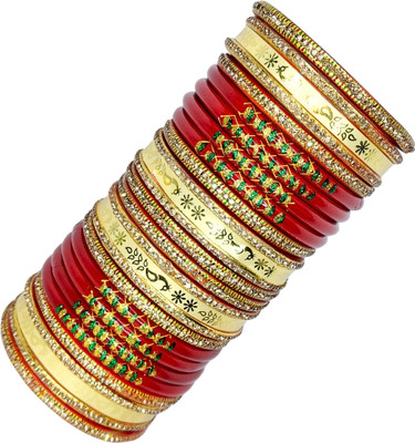 SHADI JODA Lac Bangle Set(Pack of 10)