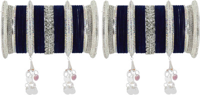 LAVAZZA Metal, Alloy Zircon Bangle Set(Pack of 74)