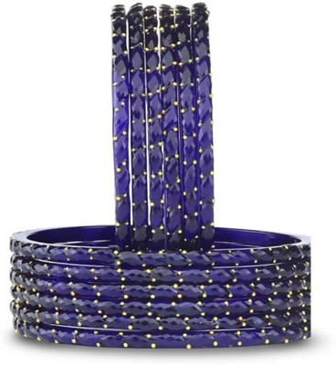 ARENTERPRISES Glass Bangle(Pack of 12)