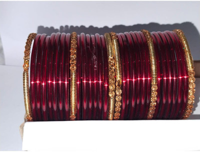 DURGANSH Glass Bangle(Pack of 10)