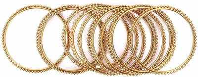 VAKANGAN Metal Bangle Set(Pack of 12)