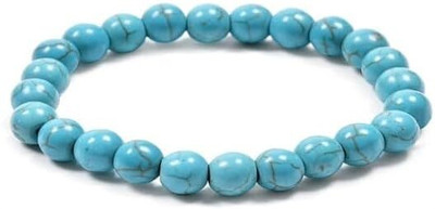 VIBESLE Crystal, Turquoise Beads Charm Bracelet