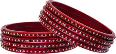 DUAA FASHIONS Lac Bangle Set(Pack of 8)