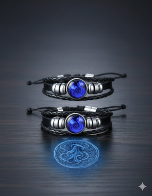 CHIKARA Leather Bracelet(Pack of 2)