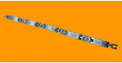KINGSTYLEIMPEX Stainless Steel Sterling Silver Bracelet