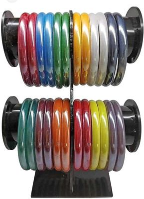 I S TRADERS Glass Bangle Set