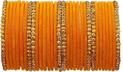 Jay Enterprises Glass Bangle Set(Pack of 32)
