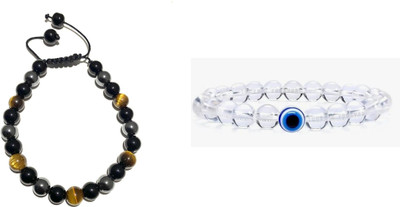 Malas Collection Stone, Crystal Bracelet Set(Pack of 2)