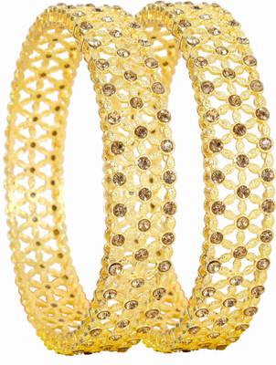 NMII Metal Zircon Bracelet Set(Pack of 2)