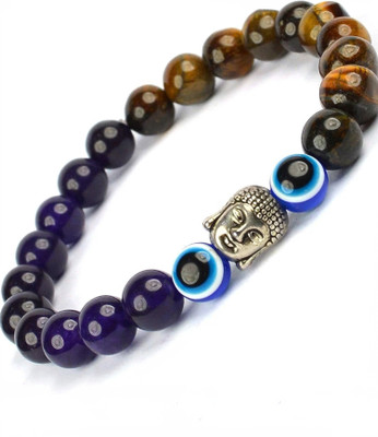 REIKI CRYSTAL PRODUCTS Stone, Amethyst, Tiger's Eye Beads, Agate, Crystal Bracelet
