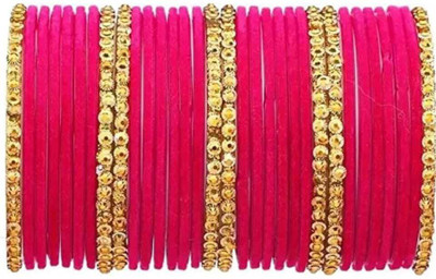 Shriva Traders Glass Bangle Set(Pack of 32)